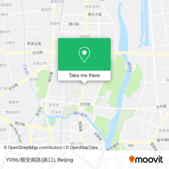 Y056/顺安南路(路口) map