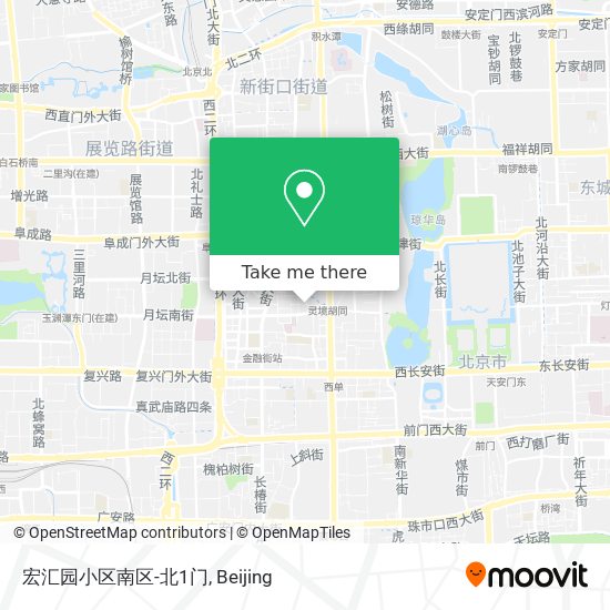 宏汇园小区南区-北1门 map