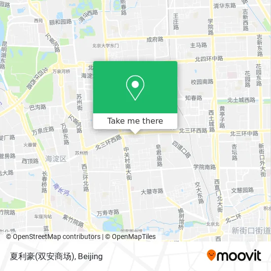夏利豪(双安商场) map