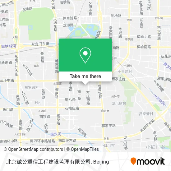 北京诚公通信工程建设监理有限公司 map