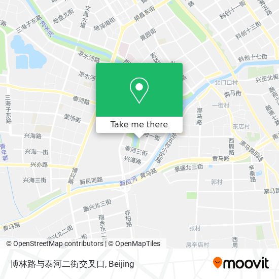 博林路与泰河二街交叉口 map