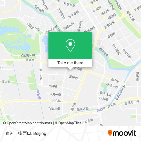 泰河一街西口 map