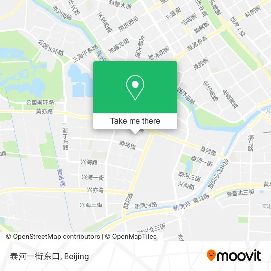 泰河一街东口 map