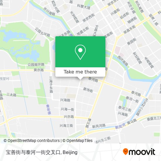 宝善街与泰河一街交叉口 map