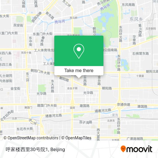 呼家楼西里30号院1 map