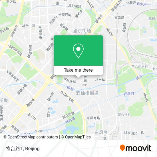 将台路1 map