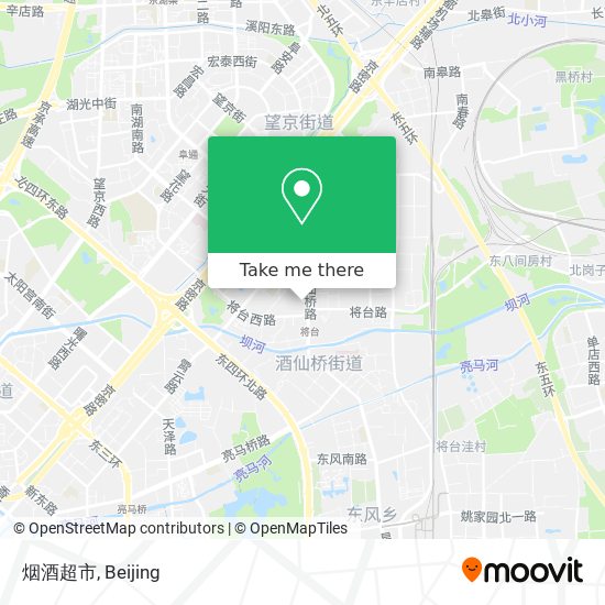烟酒超市 map
