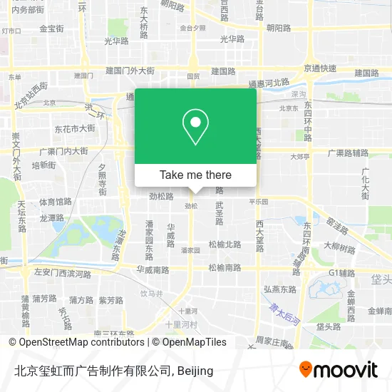 北京玺虹而广告制作有限公司 map