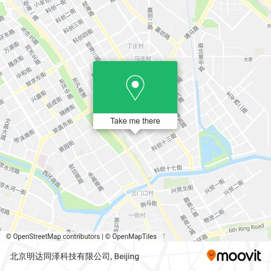北京明达同泽科技有限公司 map