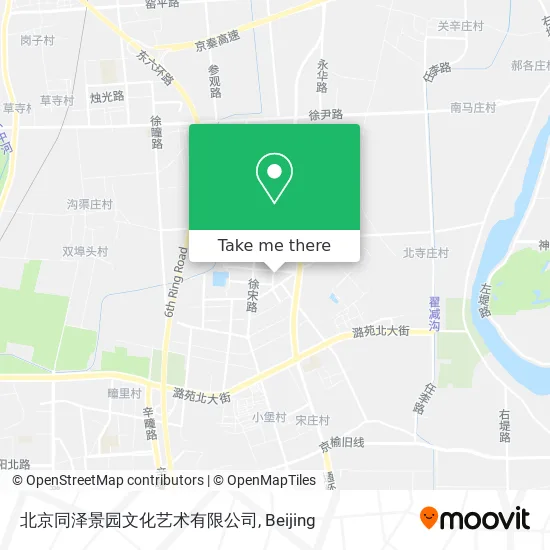 北京同泽景园文化艺术有限公司 map