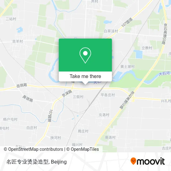 名匠专业烫染造型 map