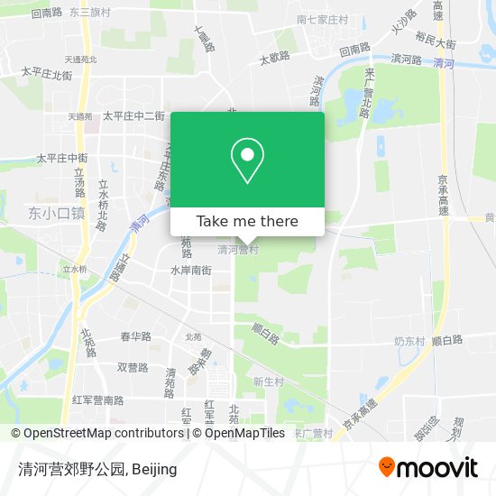 清河营郊野公园 map