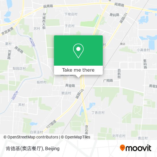 肯德基(窦店餐厅) map
