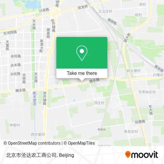 北京市沧达农工商公司 map