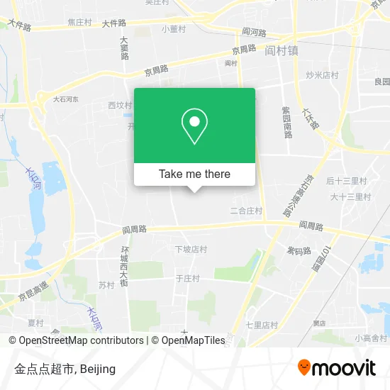 金点点超市 map
