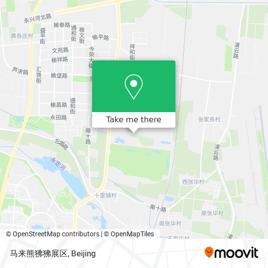 马来熊狒狒展区 map