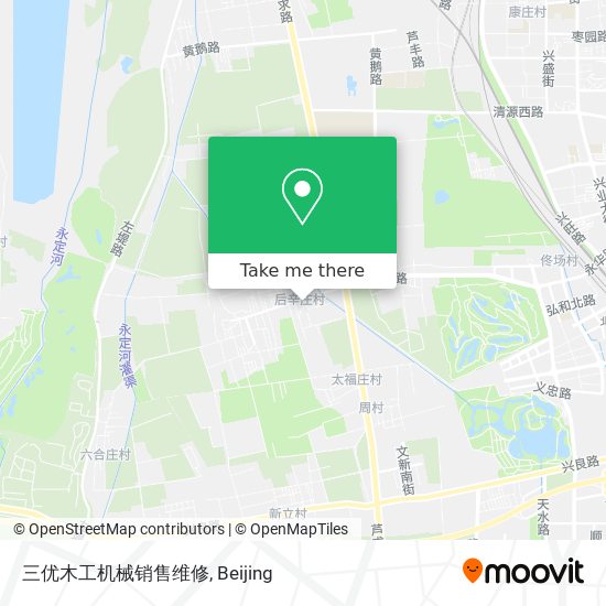 三优木工机械销售维修 map