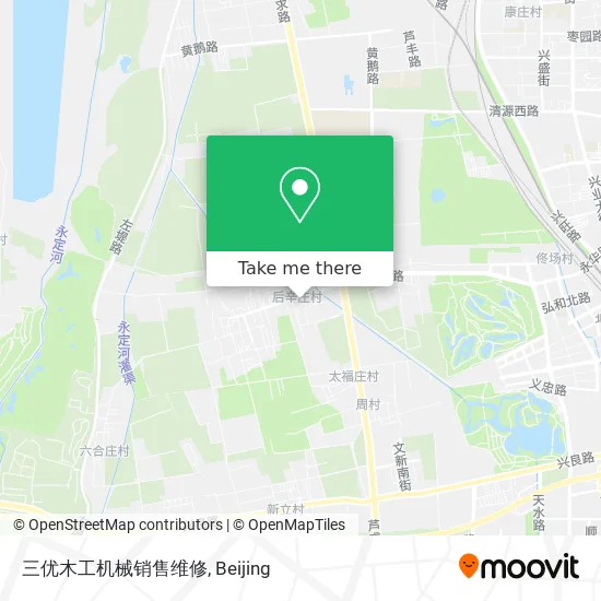 三优木工机械销售维修 map