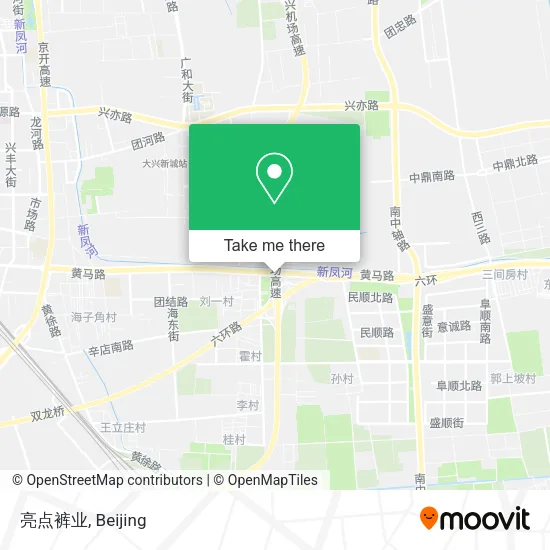 亮点裤业 map