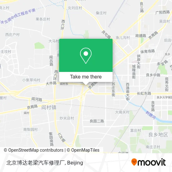 北京博达老梁汽车修理厂 map