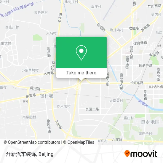 舒新汽车装饰 map