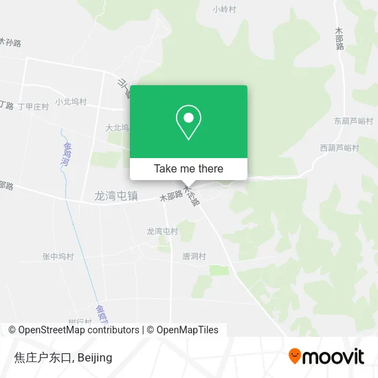 焦庄户东口 map
