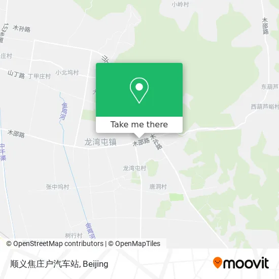 顺义焦庄户汽车站 map