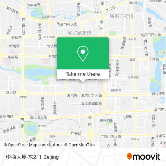 中商大厦-东2门 map