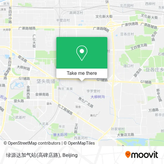 绿源达加气站(高碑店路) map