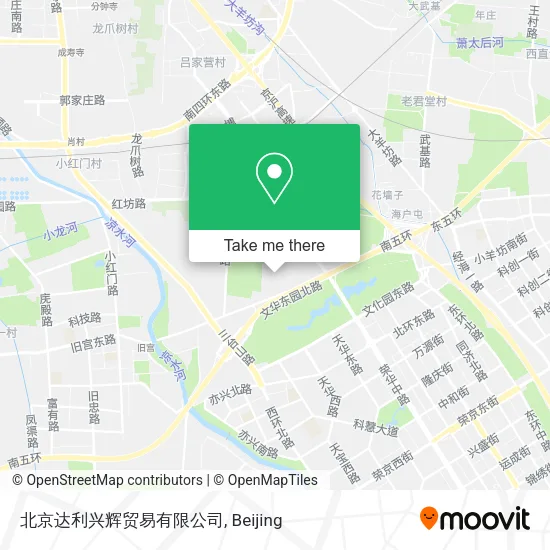北京达利兴辉贸易有限公司 map