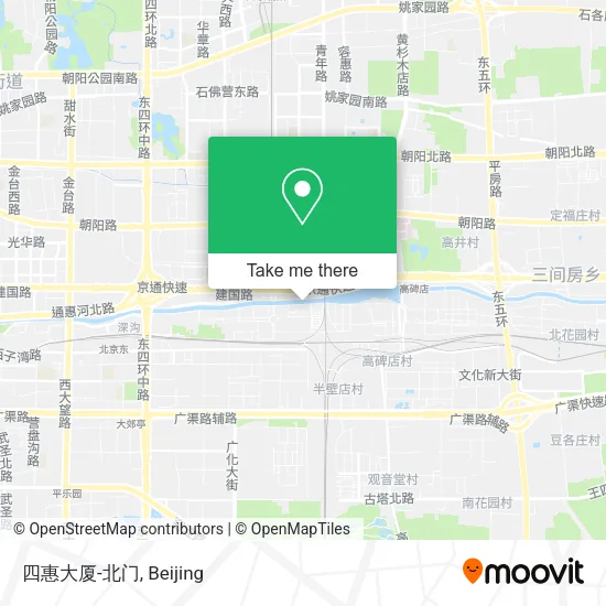 四惠大厦-北门 map