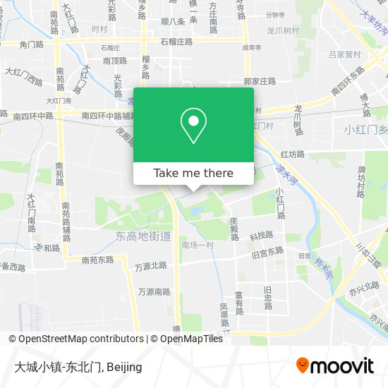 大城小镇-东北门 map