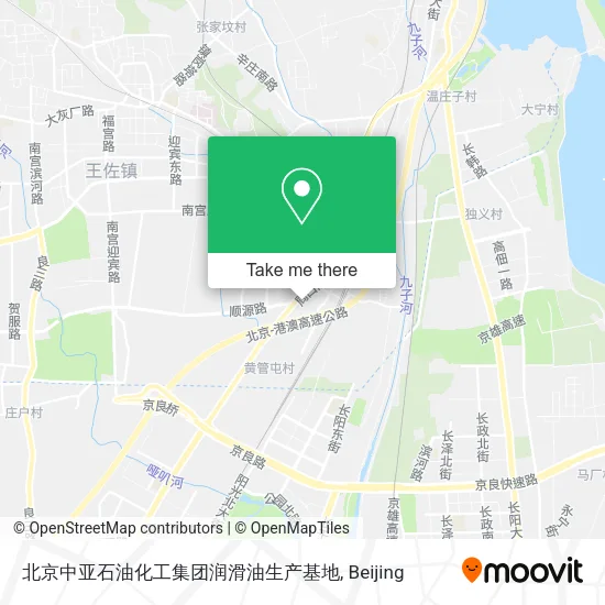 北京中亚石油化工集团润滑油生产基地 map