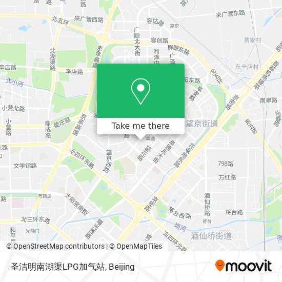 圣洁明南湖渠LPG加气站 map
