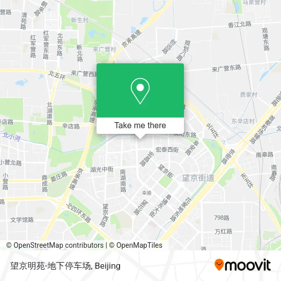望京明苑-地下停车场 map