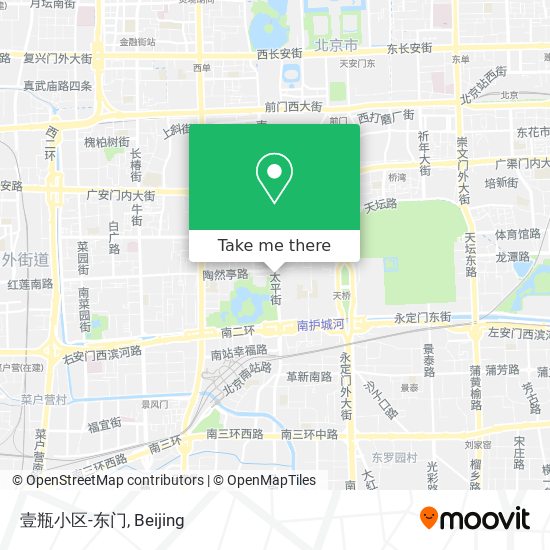 壹瓶小区-东门 map