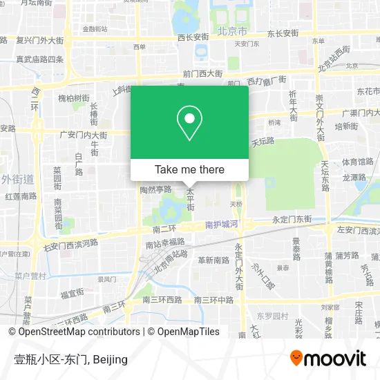 壹瓶小区-东门 map
