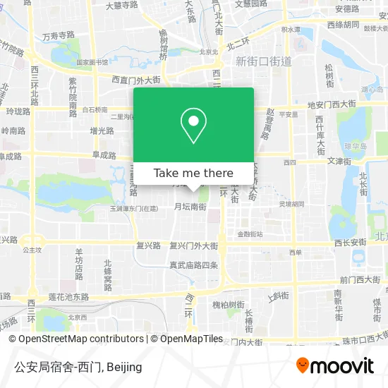 公安局宿舍-西门 map