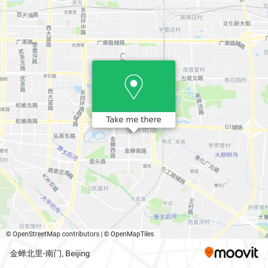 金蝉北里-南门 map