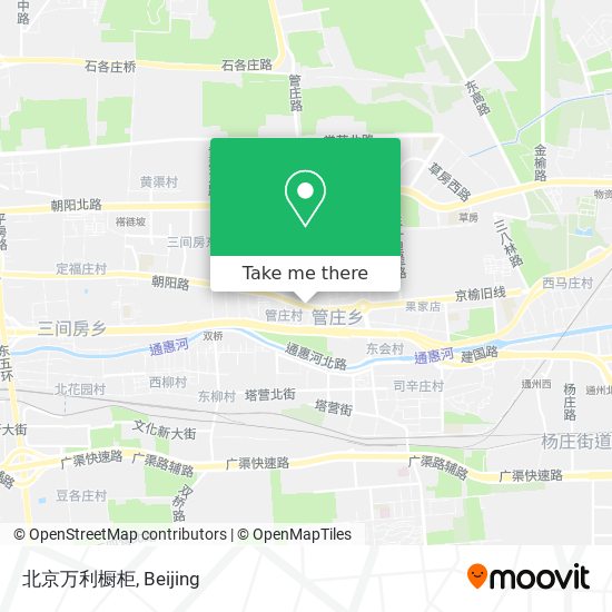 北京万利橱柜 map