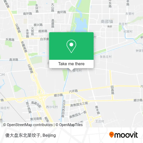 傻大盘东北菜饺子 map