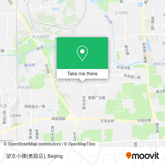 望京小腰(奥园店) map