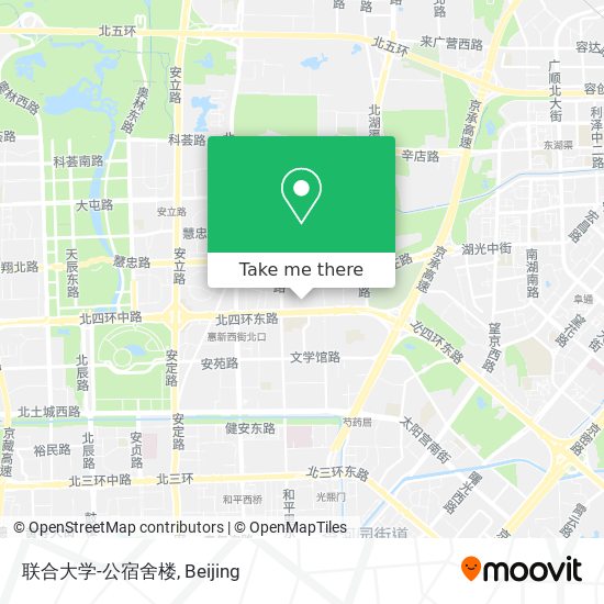 联合大学-公宿舍楼 map