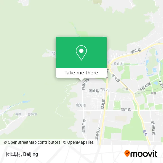 团城村 map