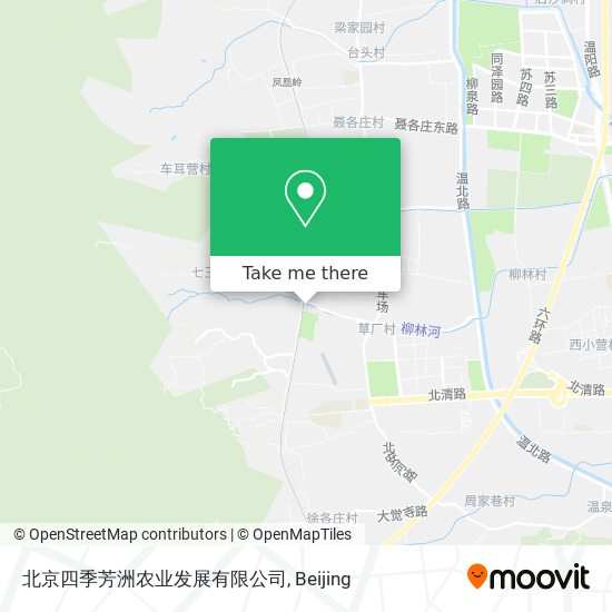 北京四季芳洲农业发展有限公司 map