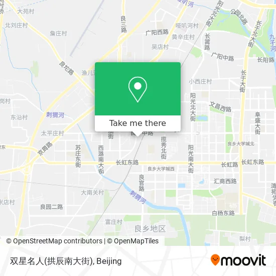 双星名人(拱辰南大街) map