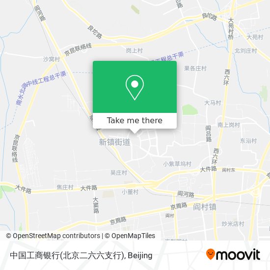 中国工商银行(北京二六六支行) map