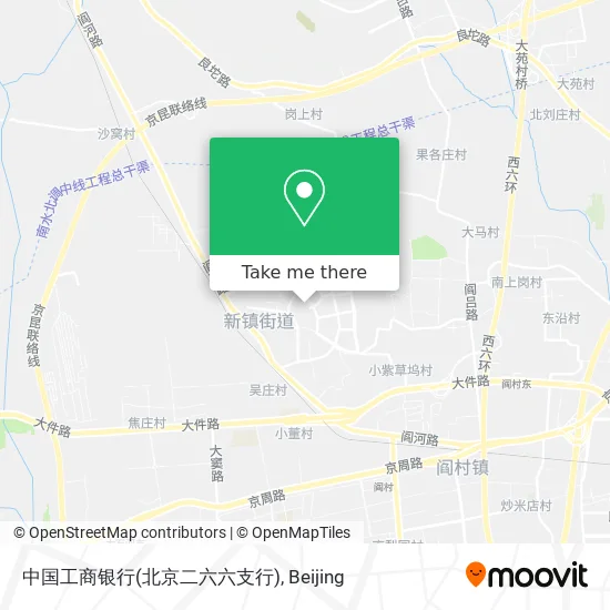 中国工商银行(北京二六六支行) map