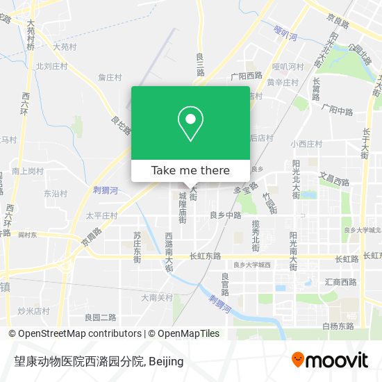望康动物医院西潞园分院 map
