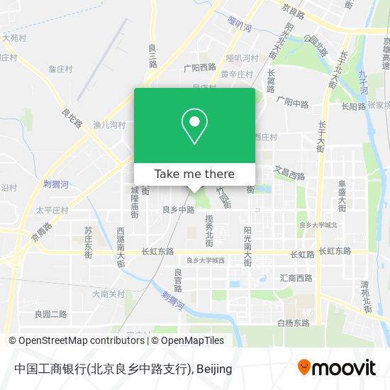 中国工商银行(北京良乡中路支行) map